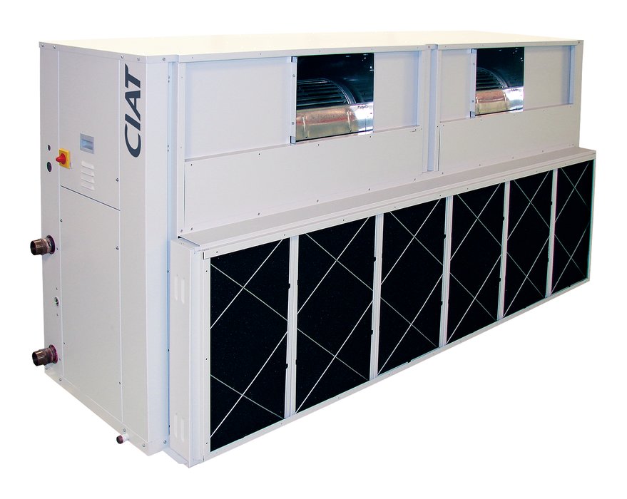NEPTUS: VERTICAL WATER-TO-AIR HEAT PUMP RANGE SPECIALLY DESIGNED FOR COMMERCIAL BUILDINGS